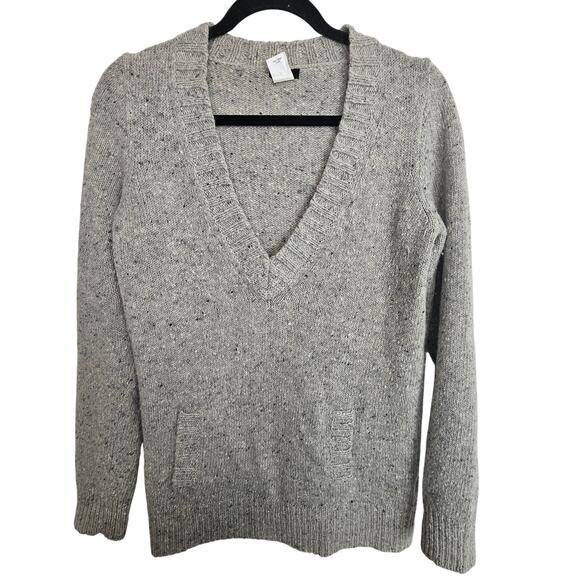 J. Crew Womens Wool Sweater Preppy Dark Academia Classic Old Money S Mohair - Picture 1 of 7